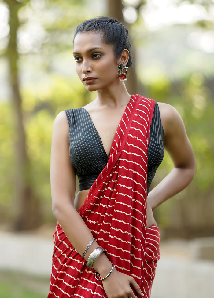 Black Dupion Silk Designer Blouse
