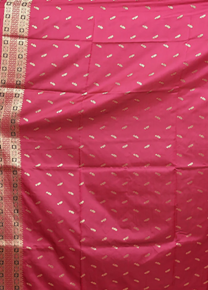 Black Dupion Silk Saree With Blouse Piece - Image 5