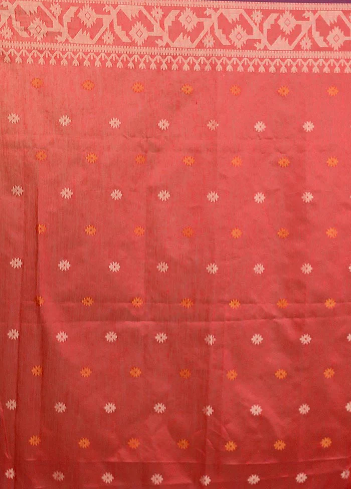 Black Matka Silk Saree With Blouse Piece - Image 5