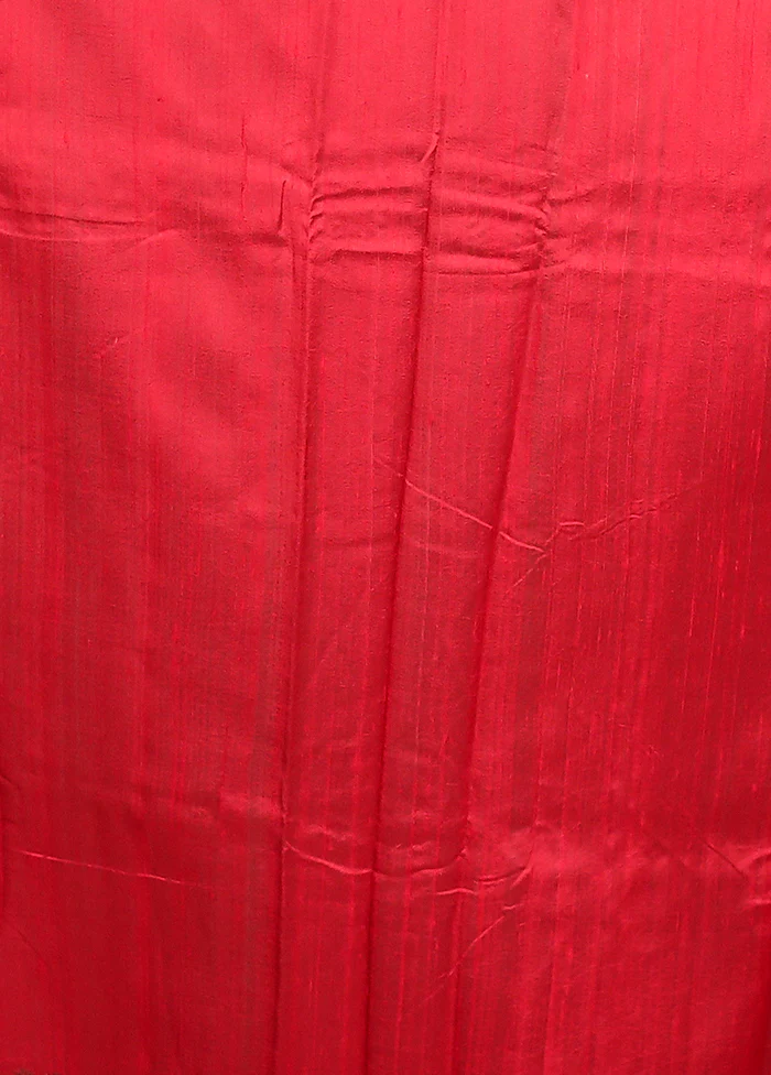 Black Tussar Pure Silk Saree With Blouse Piece - Image 5