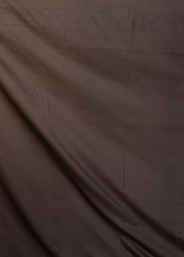 Black Uppada Silk Saree With Blouse Piece - Image 5