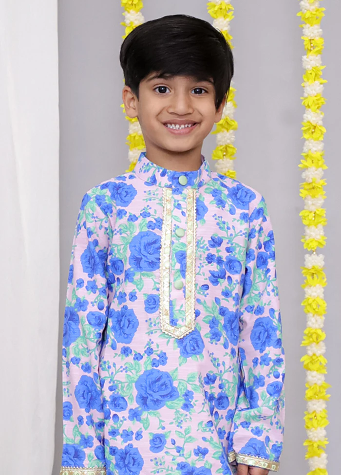 Cream cotton Kurta & Pajama Set - Image 2