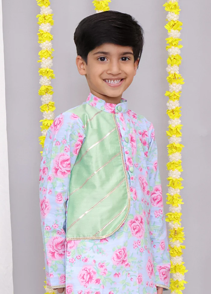 Cream cotton Kurta & Pajama Set - Image 2