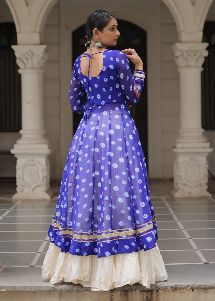 Cream Cotton Lehenga Set - Image 3