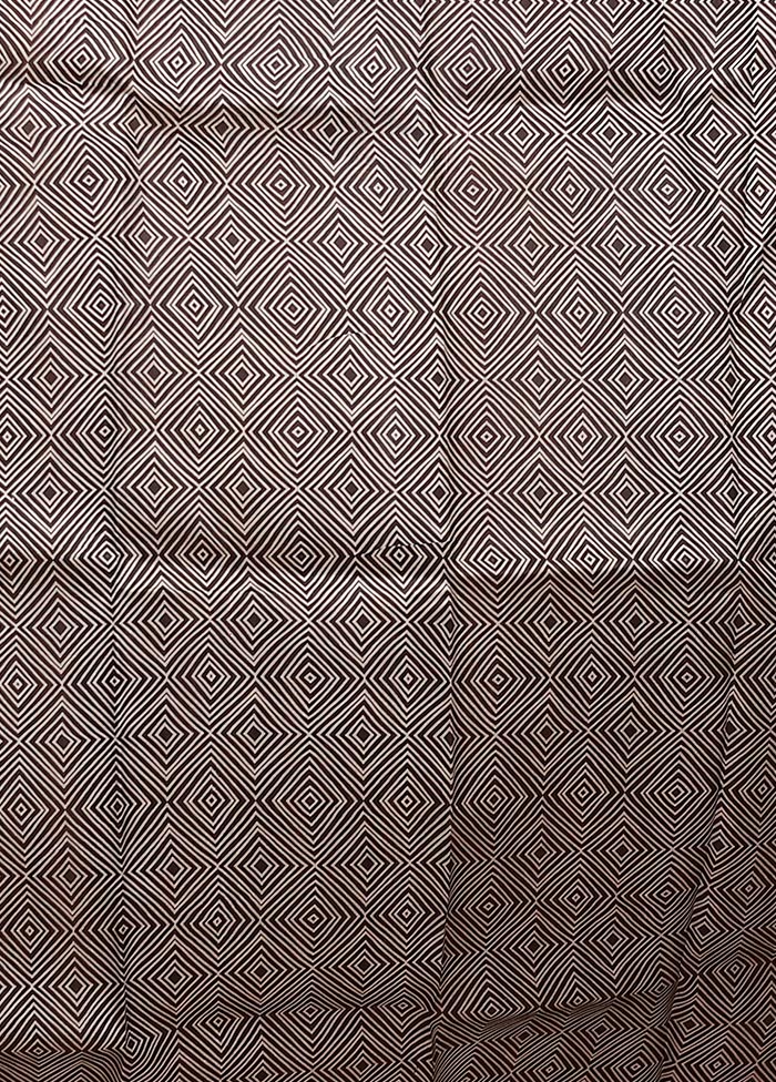 Grey Handloom Printed Pure Silk Saree Without Blouse Piece - Image 5
