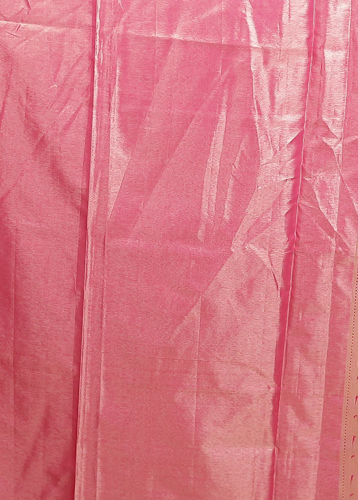 Cream Kanjivaram Silk Saree With Blouse Piece - Image 5