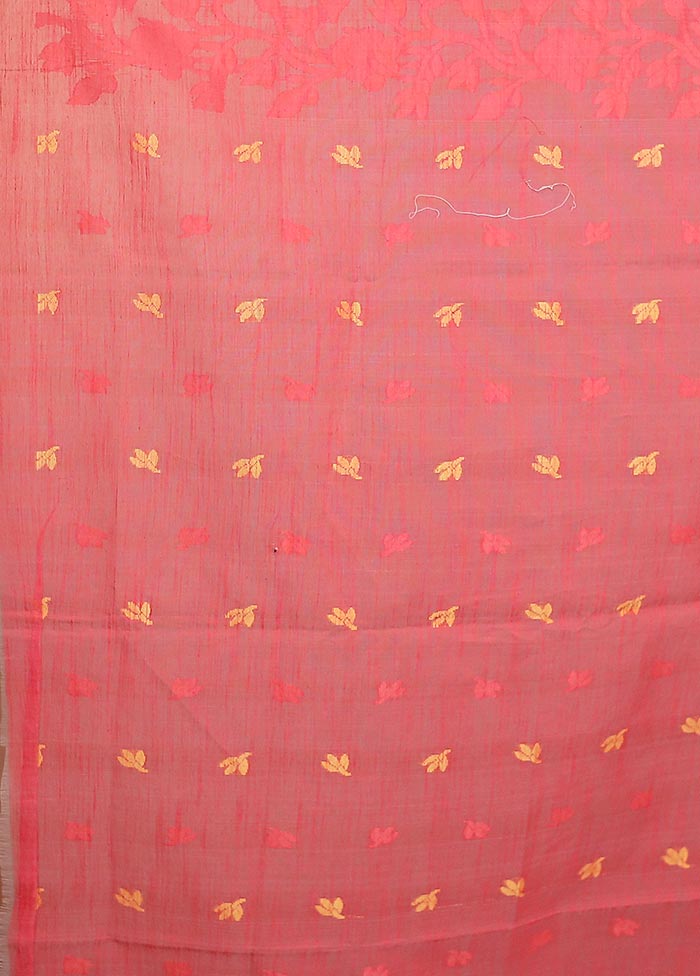 Cream Matka Silk Saree With Blouse Piece - Image 5