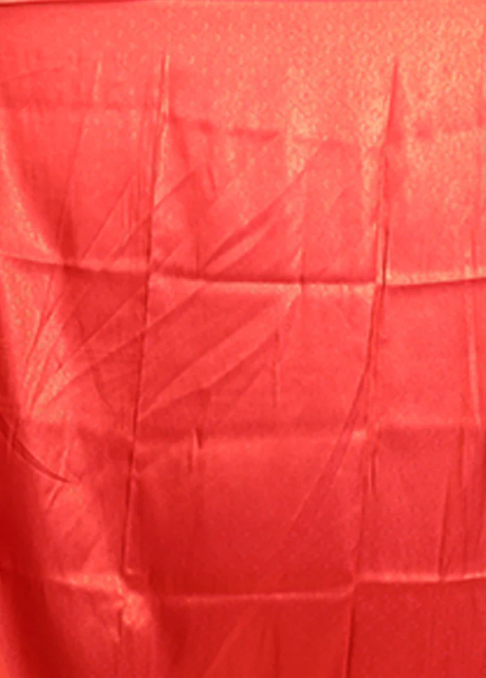 Green Dupion Silk Saree With Blouse Piece - Image 5