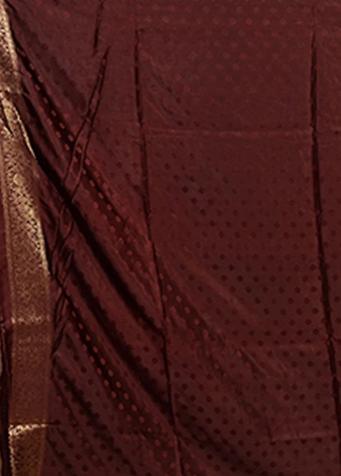 Green Dupion Silk Saree With Blouse Piece - Image 5