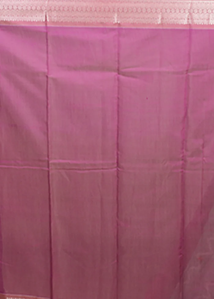 Green Pure Cotton Saree With Blouse Piece - Image 5