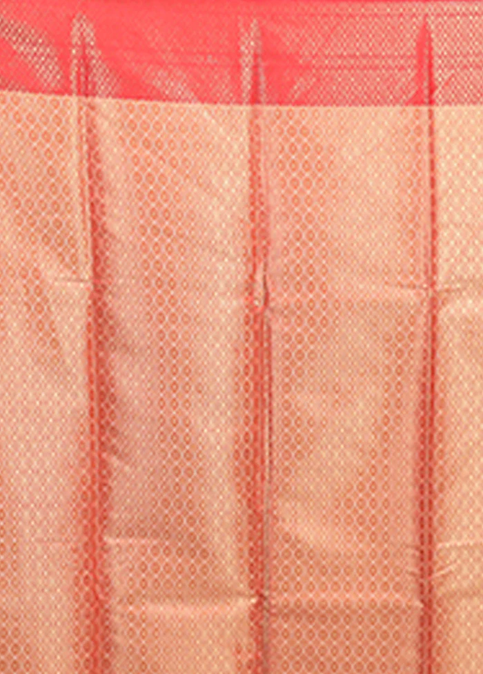 Grey Cotton Saree With Blouse Piece - Image 5