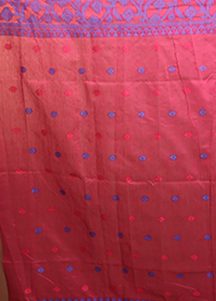 Grey Matka Silk Saree With Blouse Piece - Image 5
