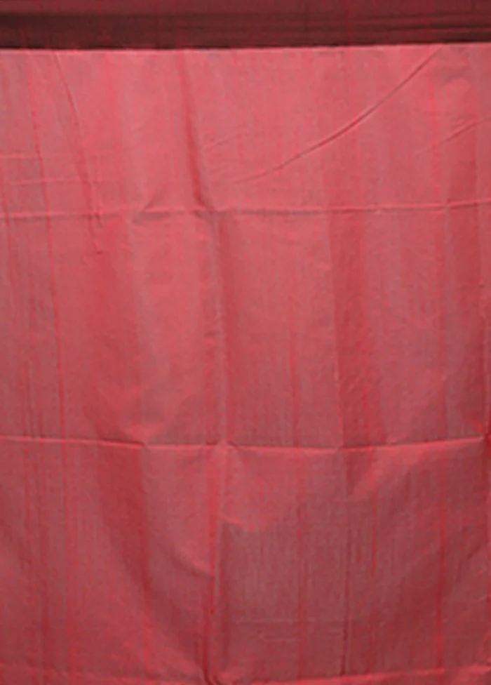 Grey Matka Silk Saree With Blouse Piece - Image 5