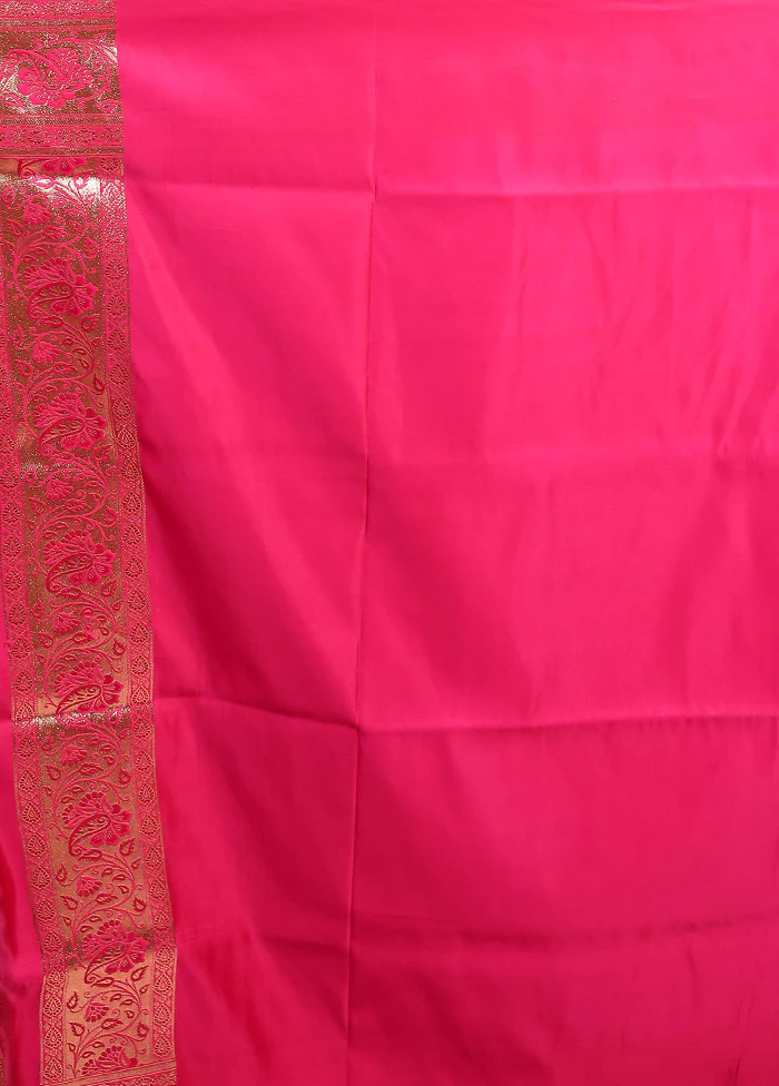 Grey Tanchoi Silk Saree With Blouse Piece - Image 5