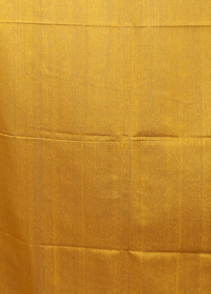 Maroon Matka Silk Saree With Blouse Piece - Image 5