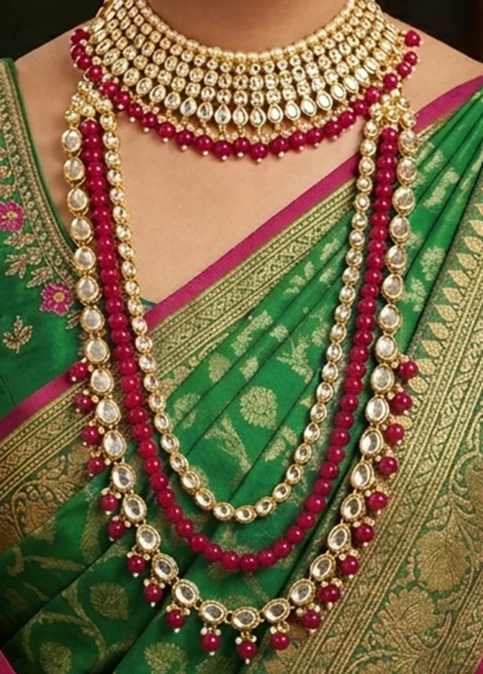 Multicolor Alloy Jewellery Set - Image 3