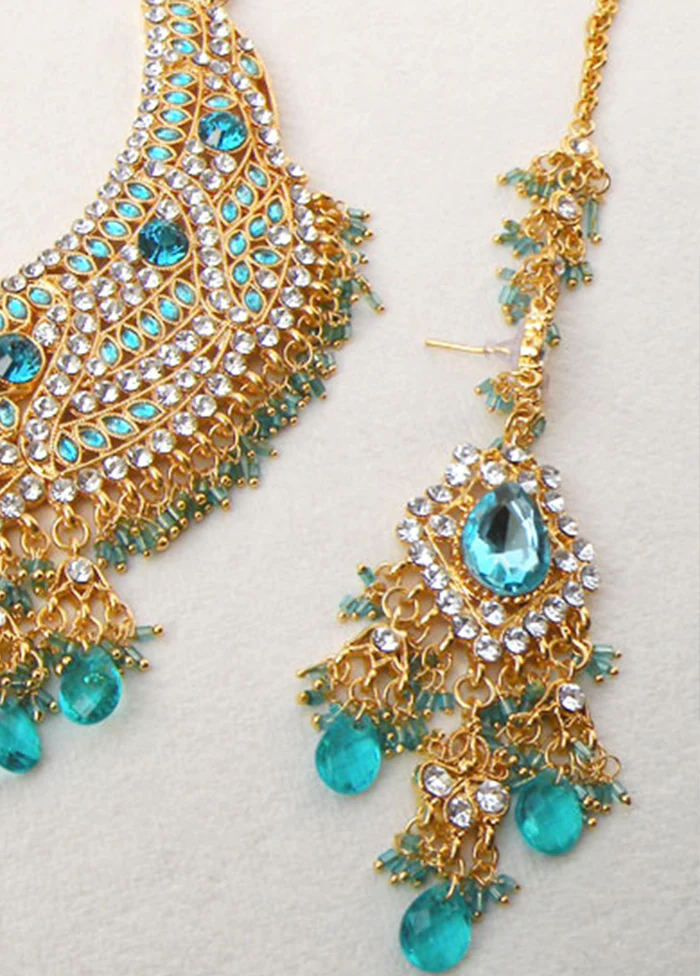 Multicolor Alloy Jewellery Set - Image 3
