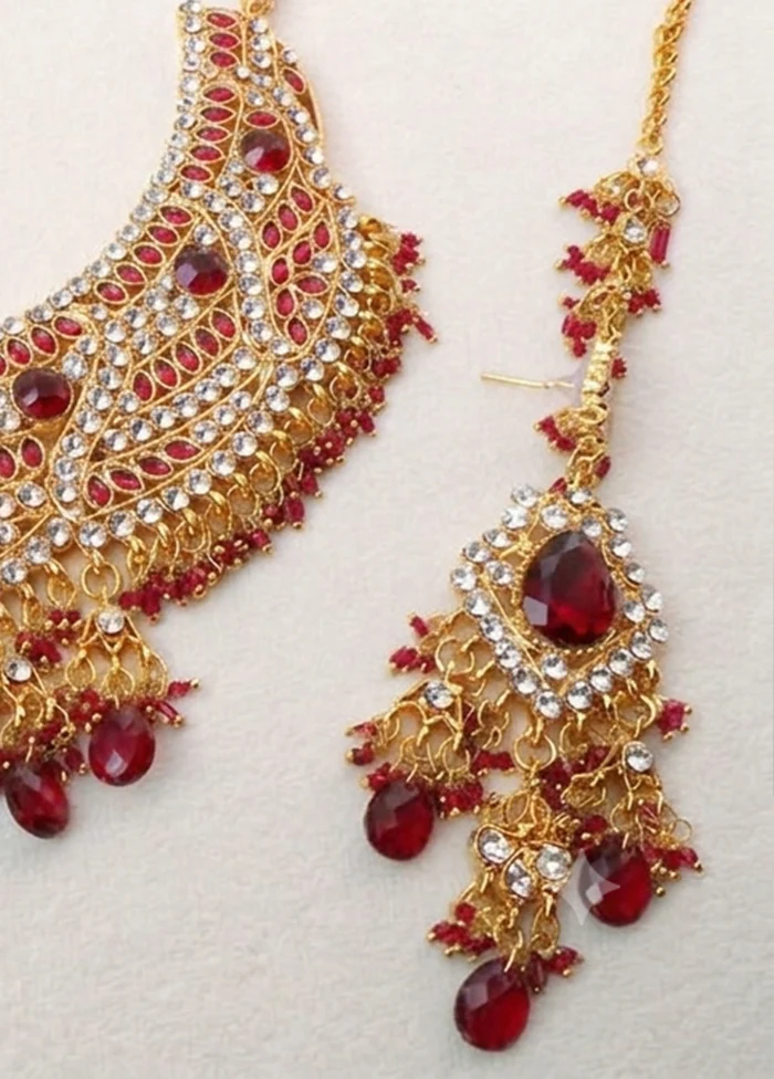 Multicolor Alloy Jewellery Set - Image 3