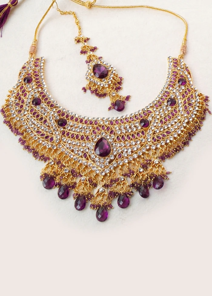 Multicolor Alloy Jewellery Set - Image 2