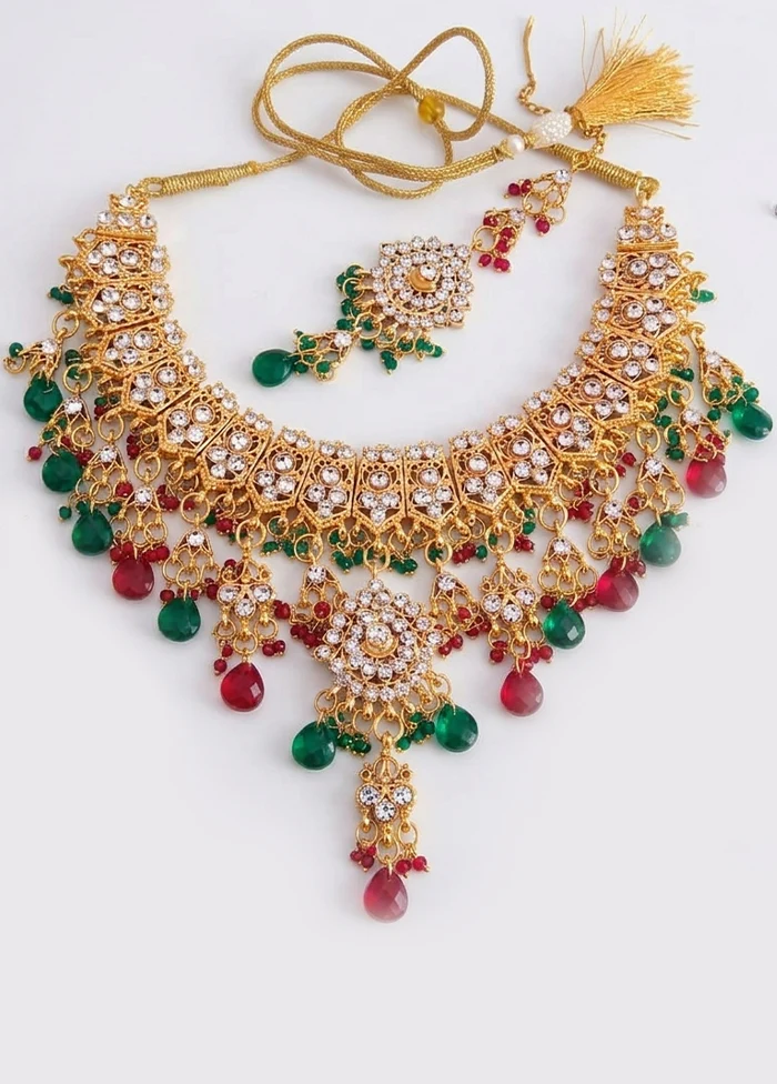 Multicolor Alloy Jewellery Set - Image 2