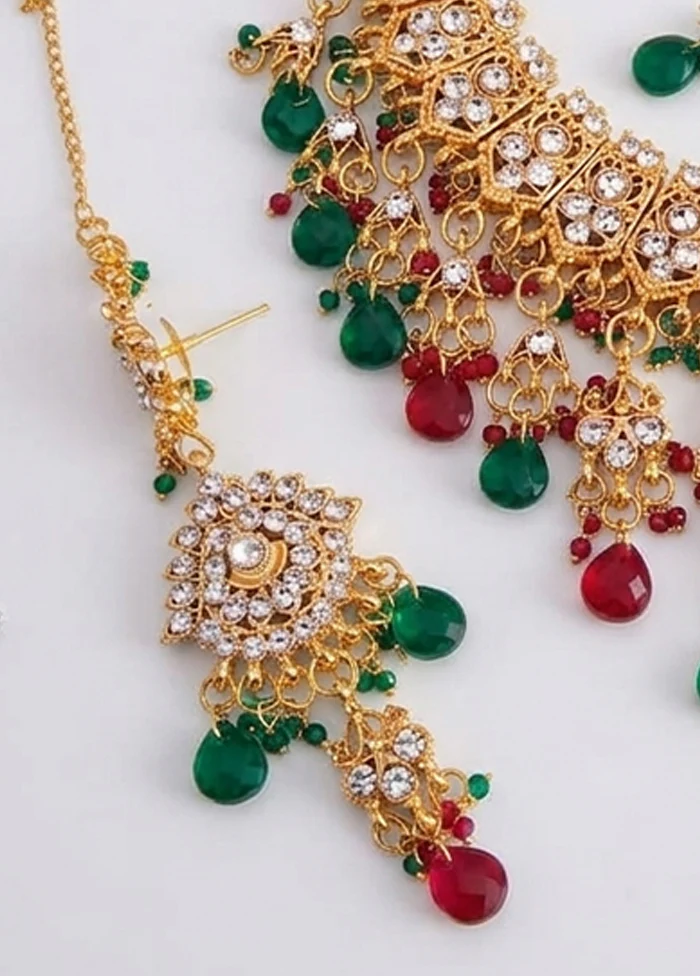 Multicolor Alloy Jewellery Set - Image 3
