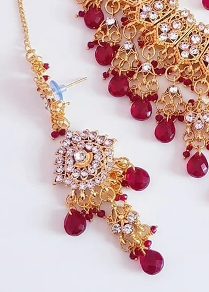 Multicolor Alloy Jewellery Set - Image 3