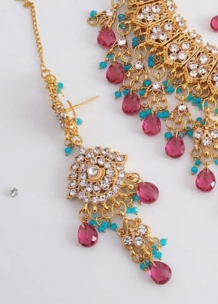Multicolor Alloy Jewellery Set - Image 3