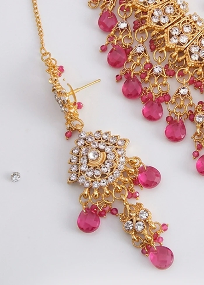 Multicolor Alloy Jewellery Set - Image 3