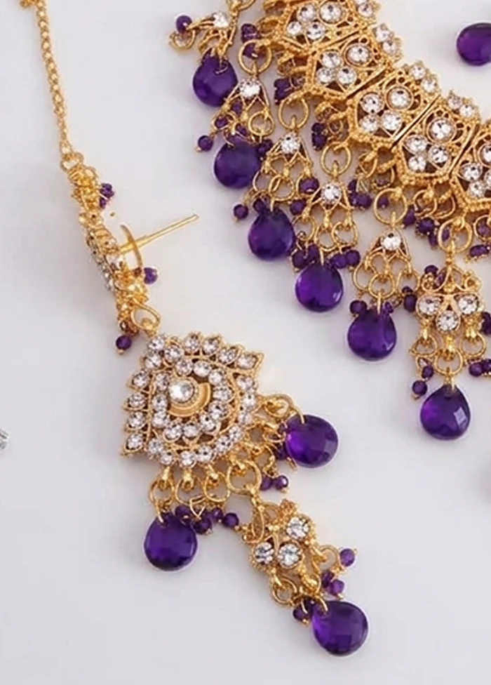 Multicolor Alloy Jewellery Set - Image 3