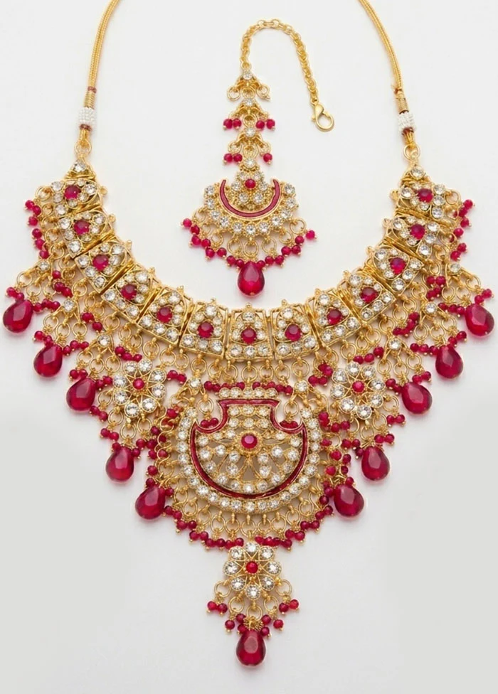 Multicolor Alloy Jewellery Set - Image 2