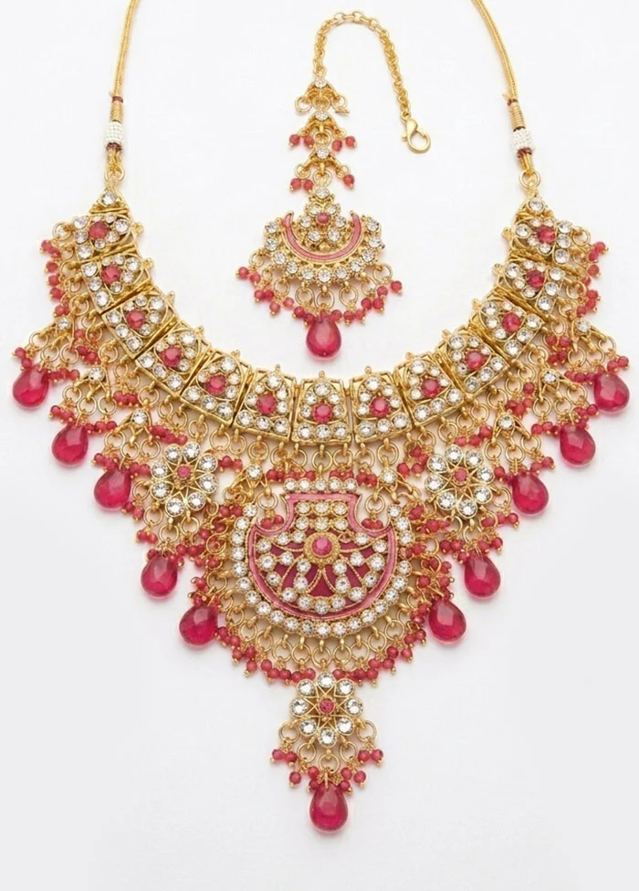 Multicolor Alloy Jewellery Set - Image 2