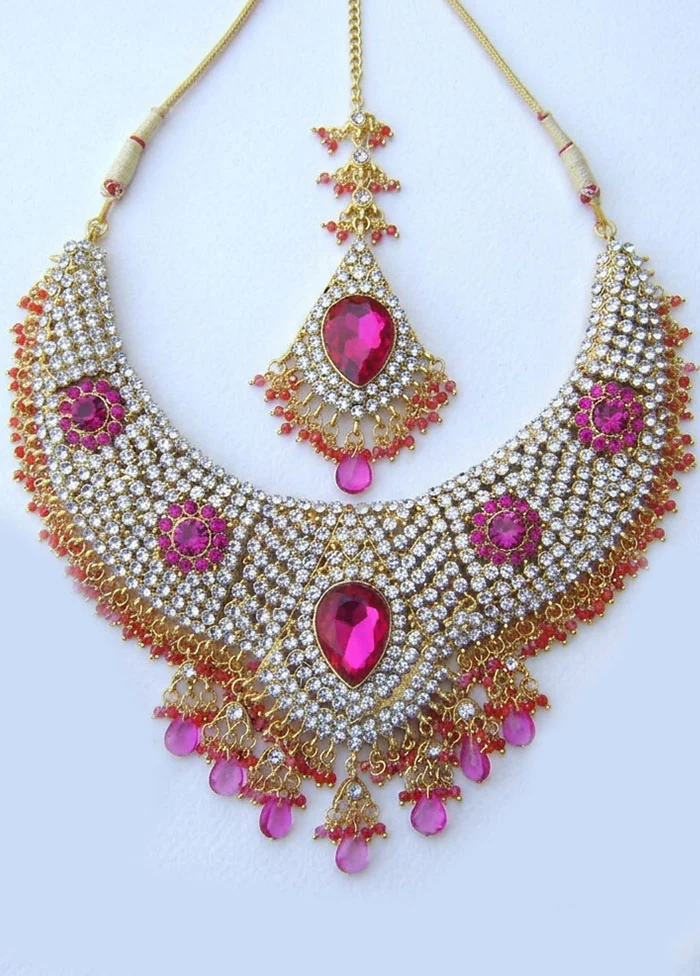 Multicolor Alloy Jewellery Set - Image 2