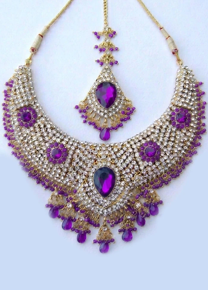Multicolor Alloy Jewellery Set - Image 2