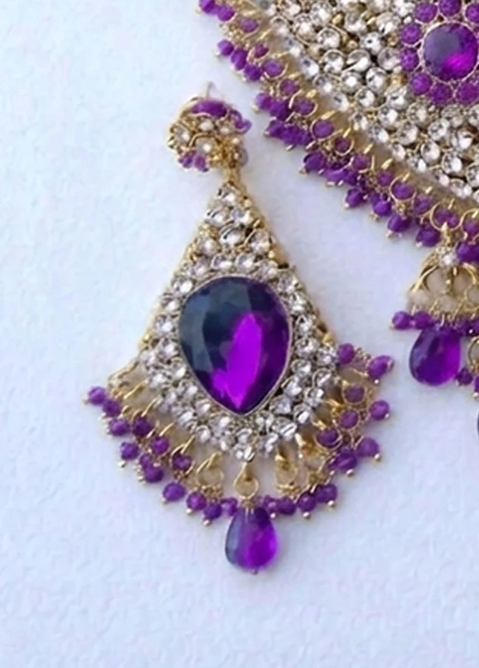 Multicolor Alloy Jewellery Set - Image 3