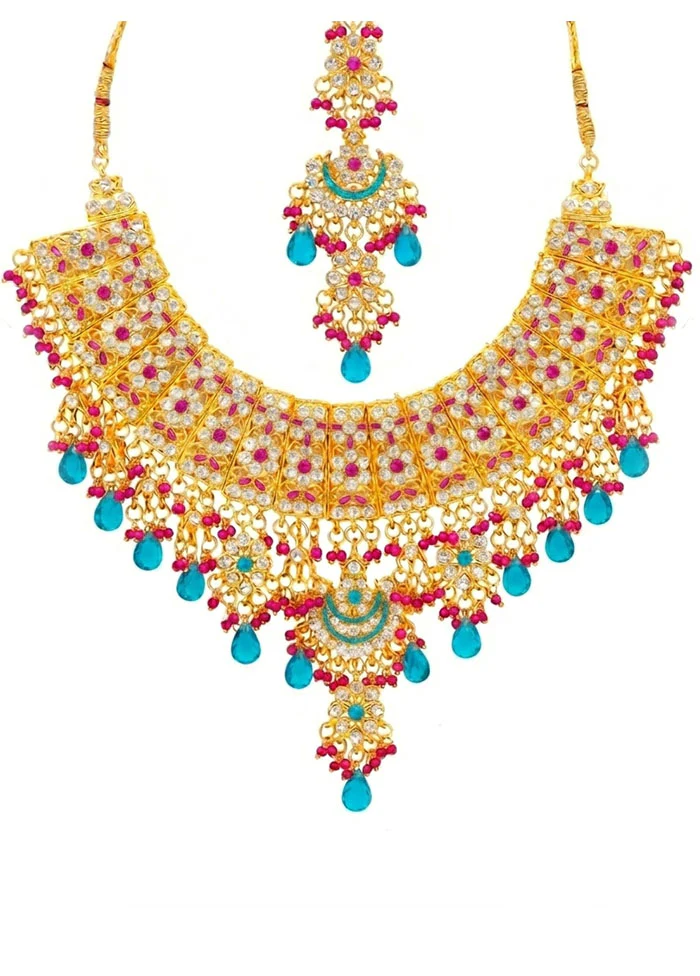 Multicolor Alloy Jewellery Set - Image 2
