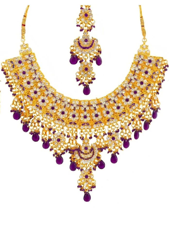 Multicolor Alloy Jewellery Set - Image 2