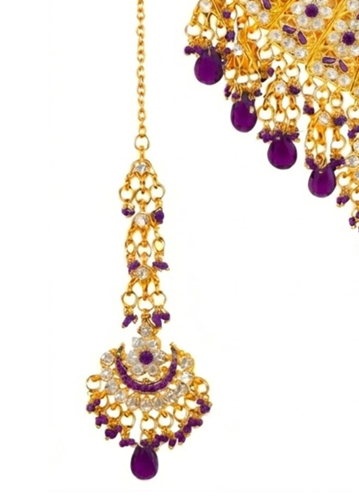 Multicolor Alloy Jewellery Set - Image 3