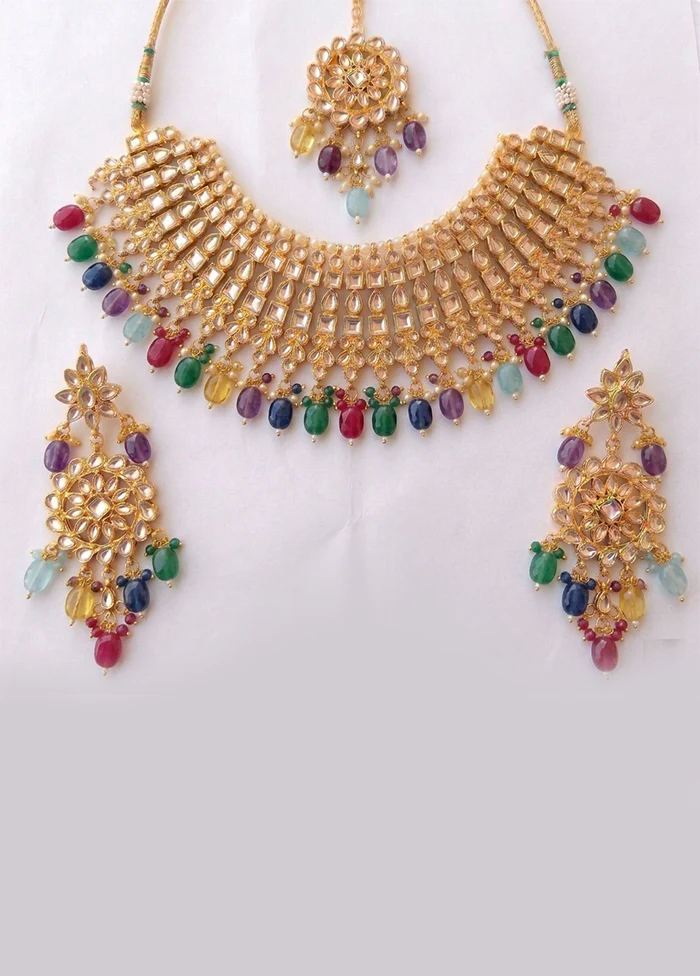 Multicolor Alloy Jewellery Set - Image 2