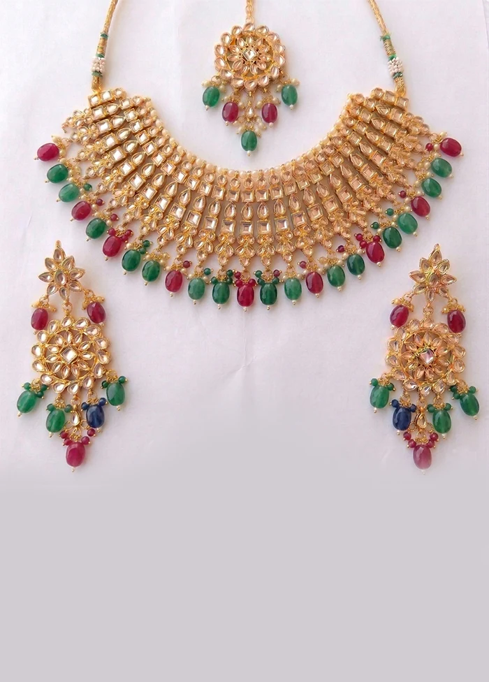Multicolor Alloy Jewellery Set - Image 2