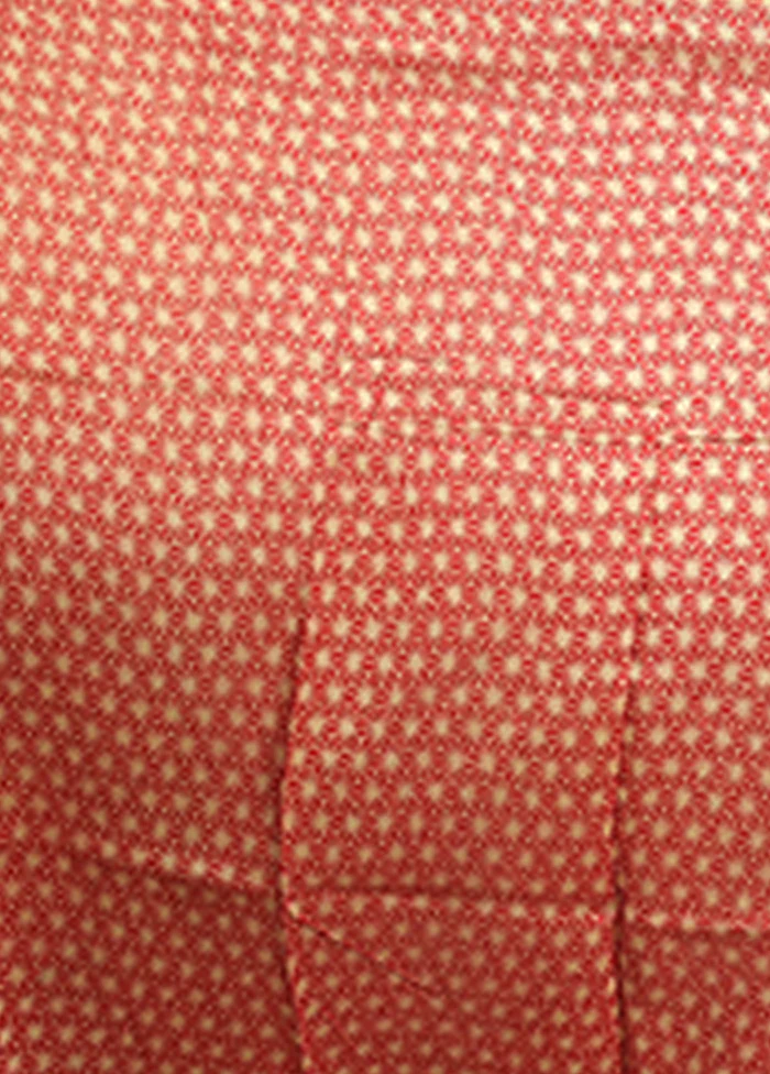 Multicolor Chanderi Silk Saree With Blouse Piece - Image 5