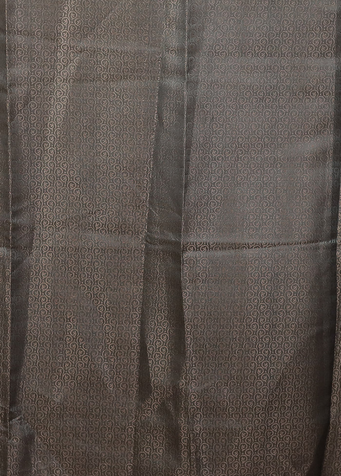 Multicolor Dupion Silk Saree With Blouse Piece - Image 5