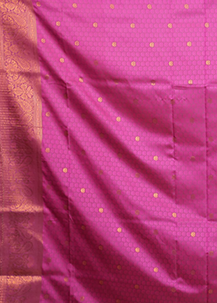 Multicolor Dupion Silk Saree With Blouse Piece - Image 5