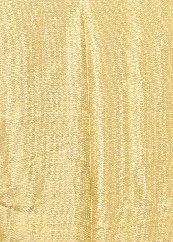 Multicolor Dupion Silk Saree With Blouse Piece - Image 5