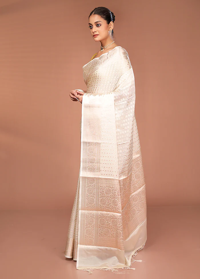 Multicolor Georgette Saree With Blouse Piece - Image 4