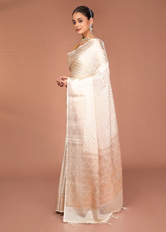 Multicolor Georgette Saree With Blouse Piece - Image 4