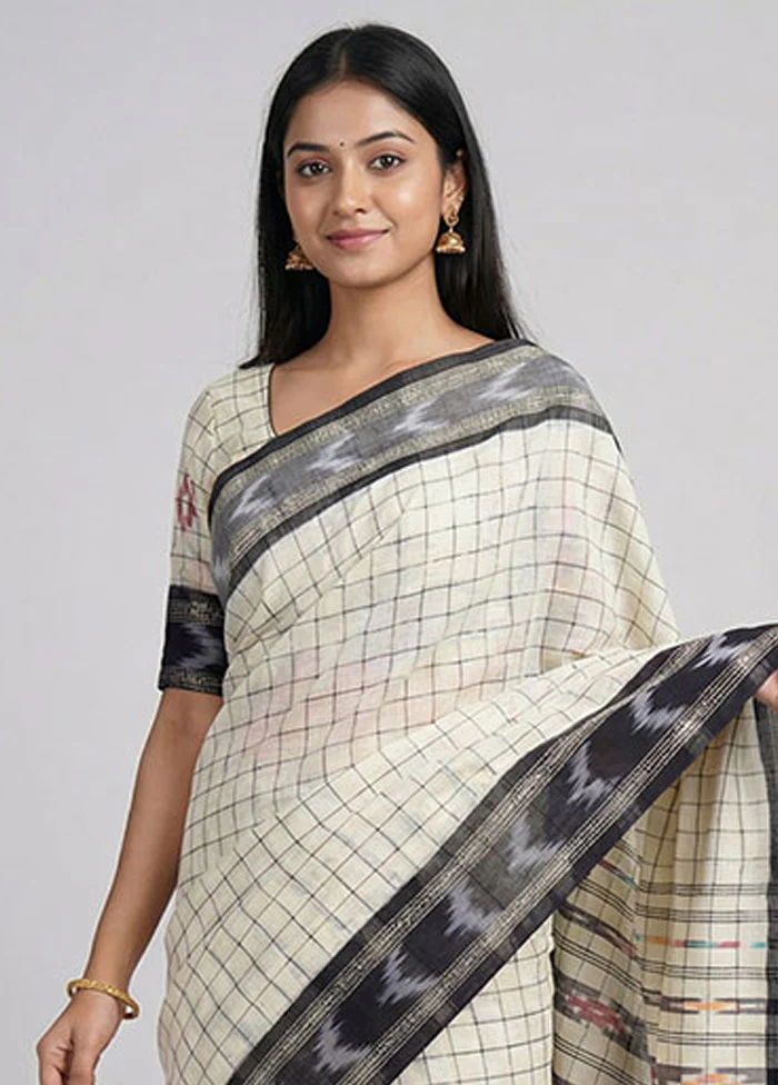 Multicolor Matka Silk Saree With Blouse Piece - Image 2