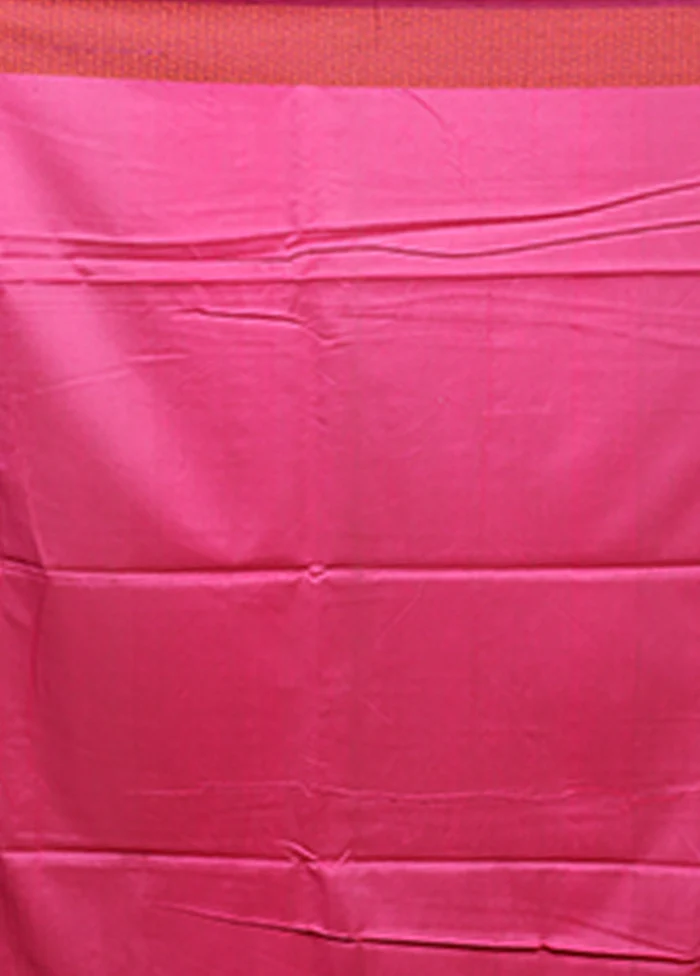 Multicolor Matka Silk Saree With Blouse Piece - Image 5