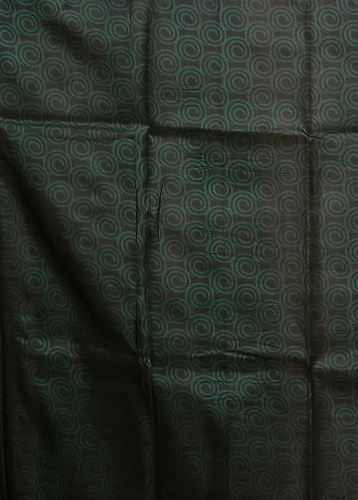 Multicolor Printed Silk Saree Without Blouse Piece - Image 5