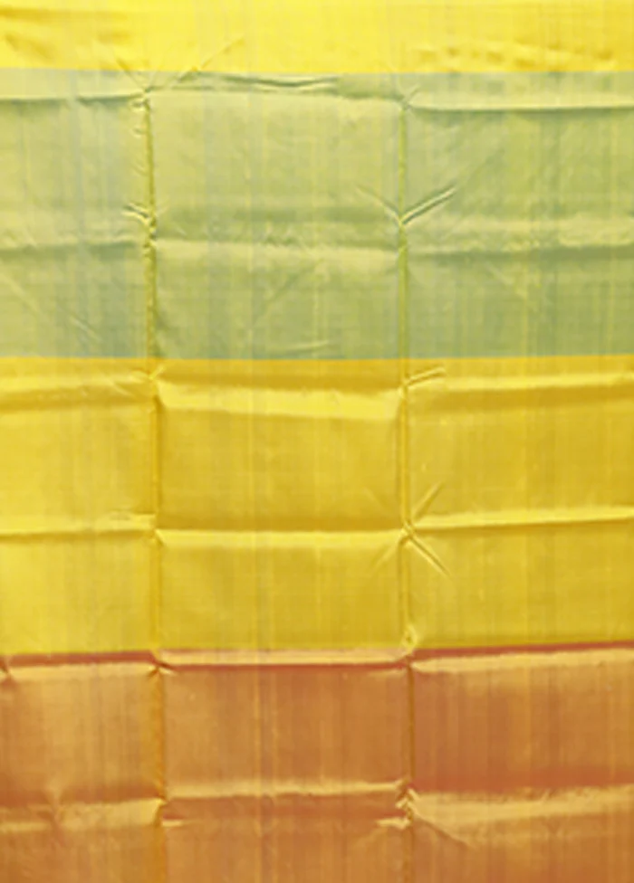 Multicolor Printed Silk Saree Without Blouse Piece - Image 5