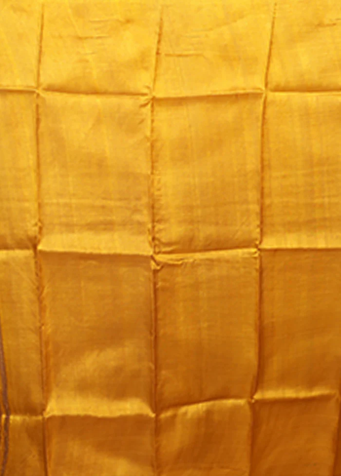 Multicolor Printed Pure Silk Saree Without Blouse Piece - Image 5